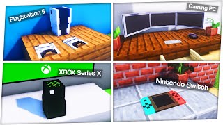 4 GAMING Bauideen in Minecraft 🎮 [upl. by Adlev]