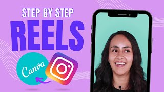 How to CREATE an INSTAGRAM REEL in Canva [upl. by Hyacinthia]