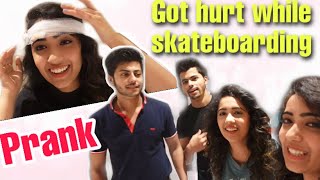 PRANK ON NIGAM BROTHERS 😂 Got Hurt  Chinki Minki [upl. by Eenyaj968]