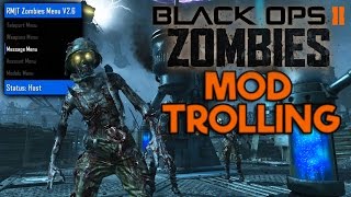 Black ops 2 Zombie Mod Trolling Im The ROBOT [upl. by Nilrac]