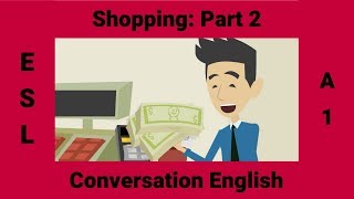 Shopping English Vocabulary and Phrases [upl. by Niwre]