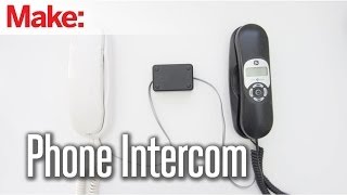 DIY Hacks amp How Tos Phone Intercom [upl. by Eiznek]