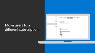 How to move users to a different Microsoft 365 Business subscription [upl. by Patrizius287]