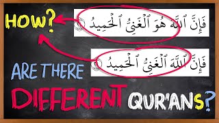 The SEVEN Ahrof amp the TEN Qiraaat of Quran  EXPLAINED  Arabic101 [upl. by Enrico]