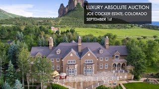 Joe Cocker Colorado Mansion With Ranch For Sale 240Acres [upl. by Imik276]