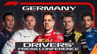 2019 German Grand Prix  PreRace Press Conference [upl. by Yvad889]