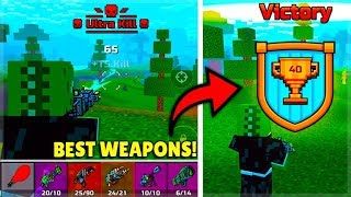 Pixel Gun 3D Battle Royale  Tips Tricks Best Weapons amp How To Win Games EASILY [upl. by Alfonso]