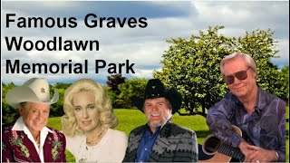 Woodlawn Memorial Park and Mausoleum Nashville TN Famous Graves [upl. by Ornas934]