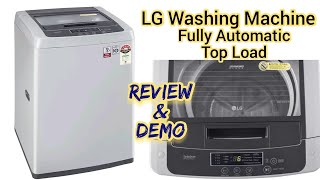 LG Washing Machine Fully Automatic Top Load Smart Inverter 65 Kg Review and Demo  Features Detail [upl. by Ssitruc]