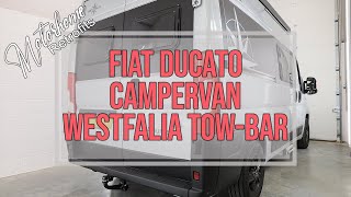 Fiat Ducato Campervan Wesfalia Detachable Towbar [upl. by Halvaard32]