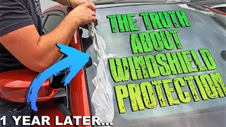 🧐 The Truth About Windshield Protection  1 Year Later [upl. by Oznole]