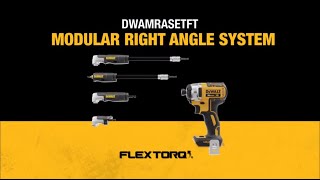 DEWALT® FLEXTORQ® Modular Right Angle System [upl. by Shira]