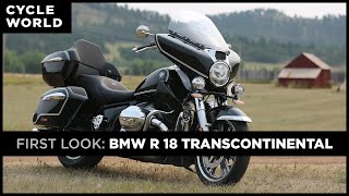 2022 BMW R 18 Transcontinental  First Look [upl. by Shep]