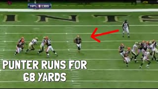 NFL Punters Running Highlights [upl. by Relyat]