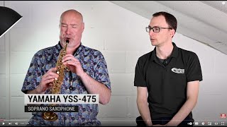 Yamaha YSS 475II Soprano Sax Review [upl. by Ednihek]