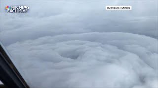 Eye of Hurricane Irma Caught on Camera  NBC News [upl. by Patric]