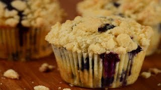 Blueberry Muffins  Made with Splenda Stevia [upl. by Wendin662]