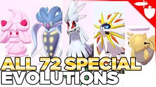 All 72 Special Evolutions in Pokemon Sword and Shield [upl. by Adnaluoy]