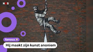 Geheimzinnige Banksy vertelt hoe hij zijn kunst maakt [upl. by Slaohcin]