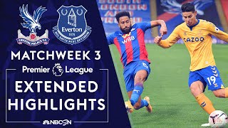 Crystal Palace v Everton  PREMIER LEAGUE HIGHLIGHTS  9262020  NBC Sports [upl. by Almeida]