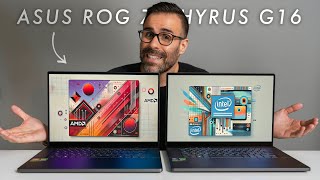 ASUS ROG Zephyrus G16  INTEL vs AMD [upl. by Burne709]