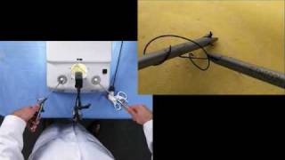 Laparoscopic Suturing Szabo technique Interrupted [upl. by Rovit]