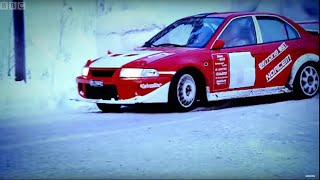 Rally Car Vs Bobsleigh  Top Gear [upl. by Enyedy]