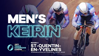 Mens Keirin final  Paris  2022 UCI Track Champions League [upl. by Yulma]