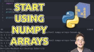 Introduction to NumPy Arrays for Beginners  Learn NumPy Series [upl. by Enna]