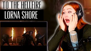 VOICE COACH REACTS  Lorna Shore TO THE HELL FIRE  demonic pig vacuum meet demonic bathtub [upl. by Atikam]