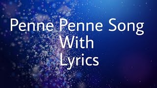 Basheerinte Premalekhanam  Penne Penne Song With Lyrics [upl. by Valiant]