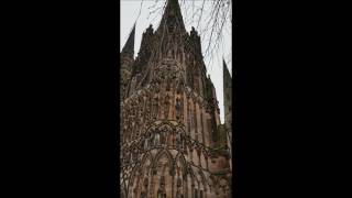 Lichfield Cathedral Bells 10 bells tenor 3129 in D [upl. by Nwahser281]