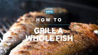 How to Grill a Whole Fish  Grilling Fridays  Serious Eats [upl. by Marsland830]