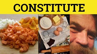 🔵 Constitute  Constitute Meaning  Constitute Examples  Constitution Defined [upl. by Sharos]