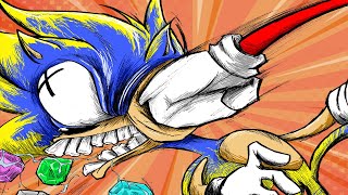 How Did Knuckles Beat Super Sonic [upl. by Ahtel]