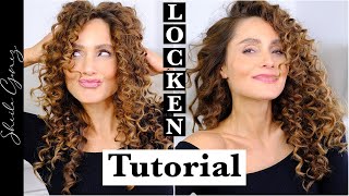 LockenTutorial  PowerLocken selber machen  Tipps amp Tricks  Sheila Gomez [upl. by Suiraj730]