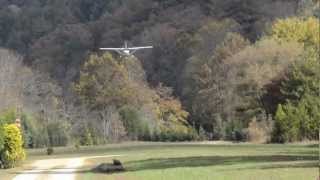 Big Creek Flying Ranch Cessna 206 Landing [upl. by Qulllon]