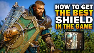 How To Get THE BEST Shield In The Game  Assassins Creed Valhalla Weapons [upl. by Nirrok909]