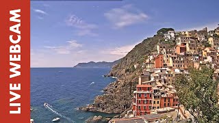 Webcam Live Riomaggiore SP  Cinque Terre [upl. by Siloa504]