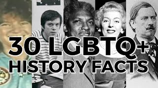 30 LGBTQ History Facts Events amp Heroes [upl. by Miyasawa140]