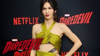 Elodie Yung on Elektra – Marvels Daredevil Season 2 Red Carpet [upl. by Aninad555]