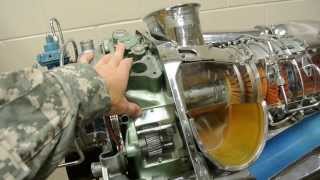 How A Gas Turbine Eninge Works Bell 206 Helicopter [upl. by Noryd]