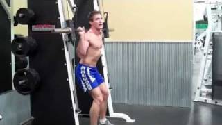 How To Smith Machine Squat [upl. by Enyrat]