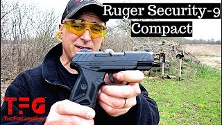 Ruger Security9 Compact Range Review  TheFireArmGuy [upl. by Tybi]