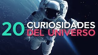 20 Curiosidades del Universo 🚀  ¡Sorpréndete [upl. by Kluge301]