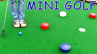 Mini Golf  Lets Play FOR REAL  Cave Course​​ [upl. by Uriiah]