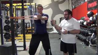 eliteftscom — AntiRotational Drills Pallof Press [upl. by Airdni]