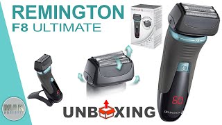 Unboxing Remington Mens F8 Ultimate Series Foil Waterproof Shaver XF8705 [upl. by Aynom]