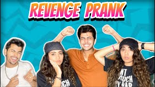 FIGHT PRANK ON SET  Ft ChinkiMinki  Abhishek Nigam [upl. by Adikam]