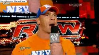 TEAM JOHN CENA VS NEXUS  SUMMERSLAM 2010 [upl. by Yvon]